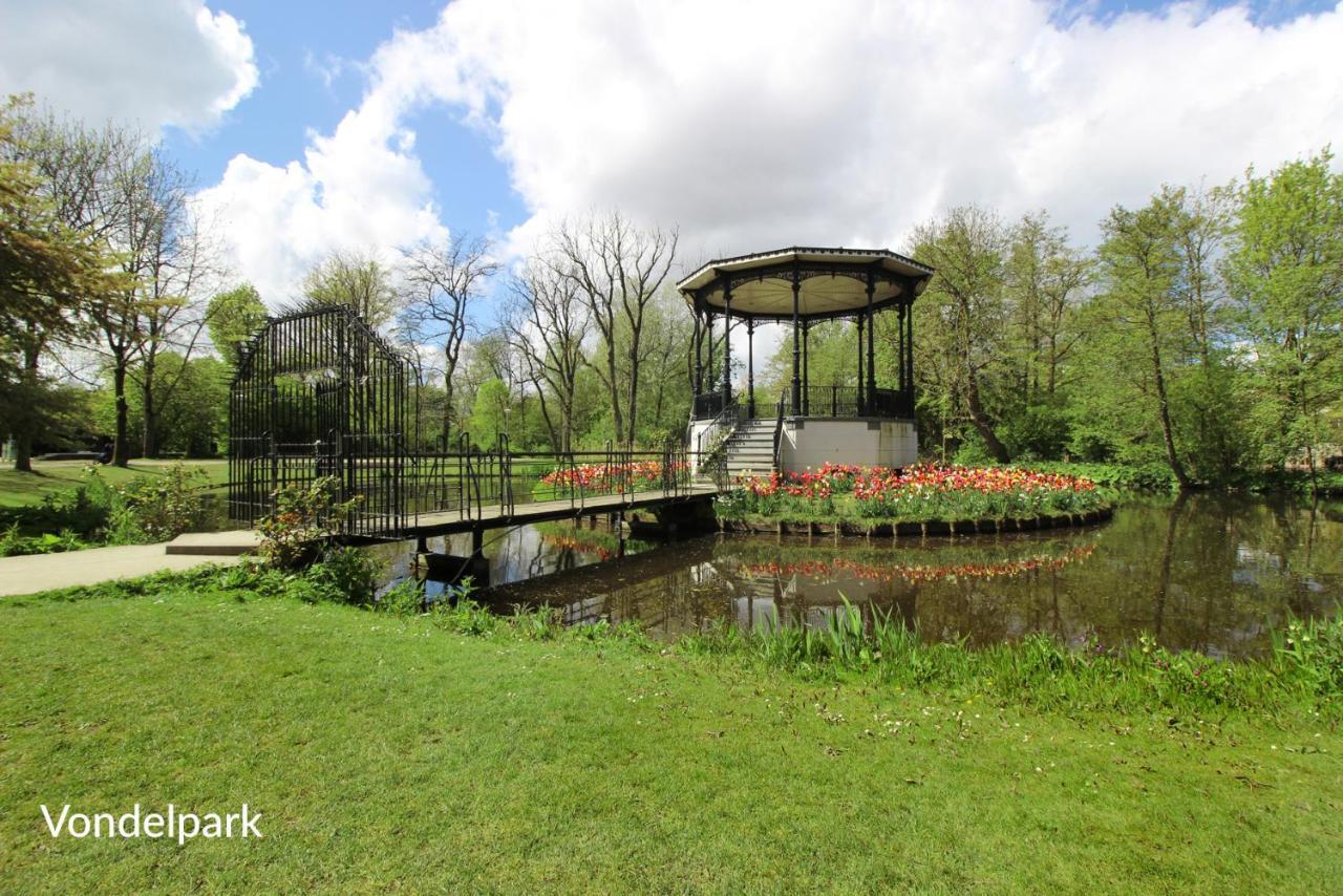 New Monumental Garden View Studio Amsterdam Zimmer foto